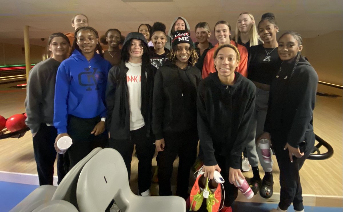 Brescia Women’s Basketball Bowling!! Team bonding for the win!!!
