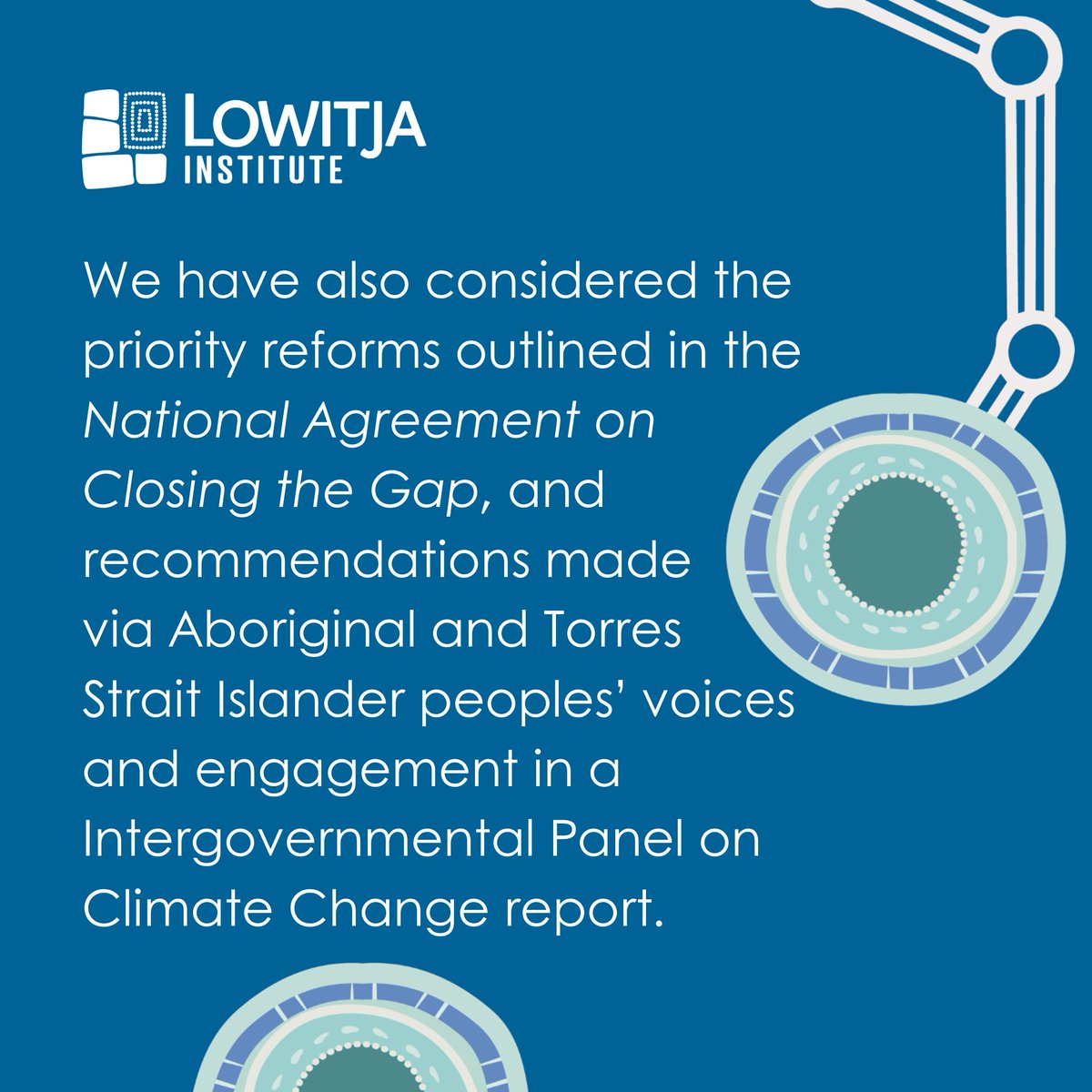 Lowitja Institute's latest policy position paper recommends that the government funds the establishment of an Aboriginal and Torres Strait Islander Coalition on Climate and Health. Read the full paper here- lnkd.in/gcc3FDdS #climatechange #health