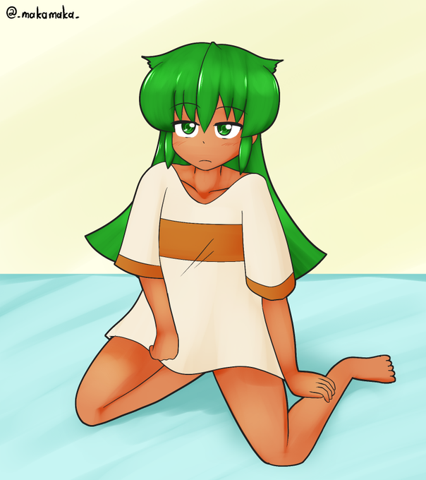 うちの子ウィンディの彼シャツ描いてみました(TとY) 