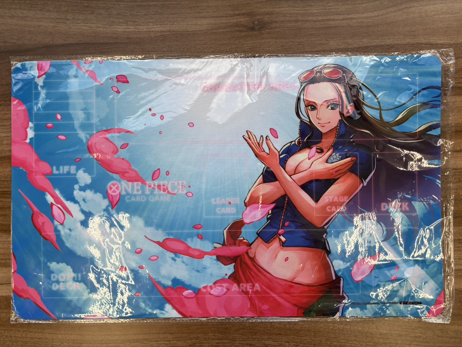 超希少・未開封】ワンピースカード 公式 ニコ・ロビン プレイマット
