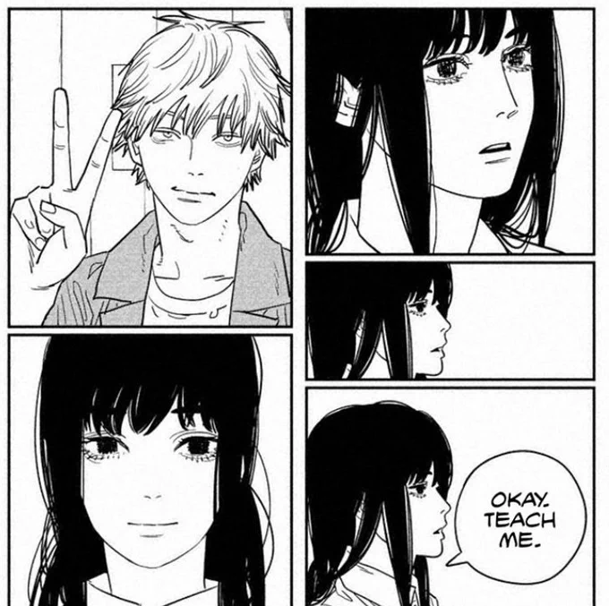 I cant take this seriously anymore, why did fujimotor draw her like that, its like a jumpscare everytime I re-read it