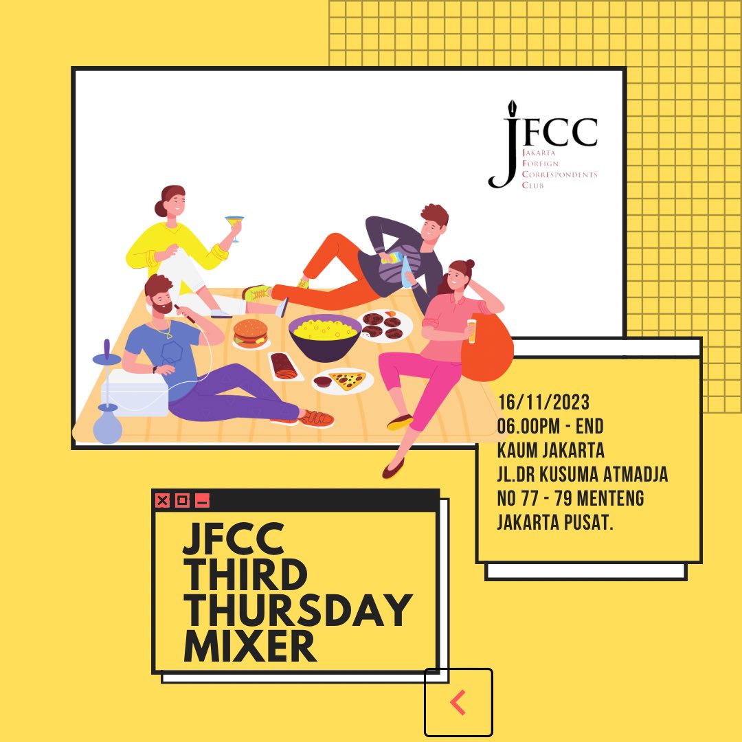 JFCC Third Thursday Mixer this Saturday Nov 16 2023