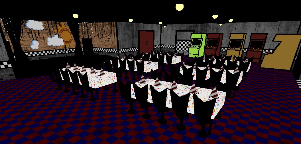 Fnaf 1 map! - Roblox