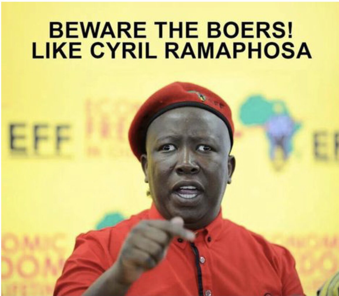 The biggest takeaway from yesterday’s EFF hate rally in North West Province is how brainwashed and lied to Julius Malema supporters are. The cult leader was screaming and shouting about how bad white people are yet he lives with white people, holidays exclusively with them and…
