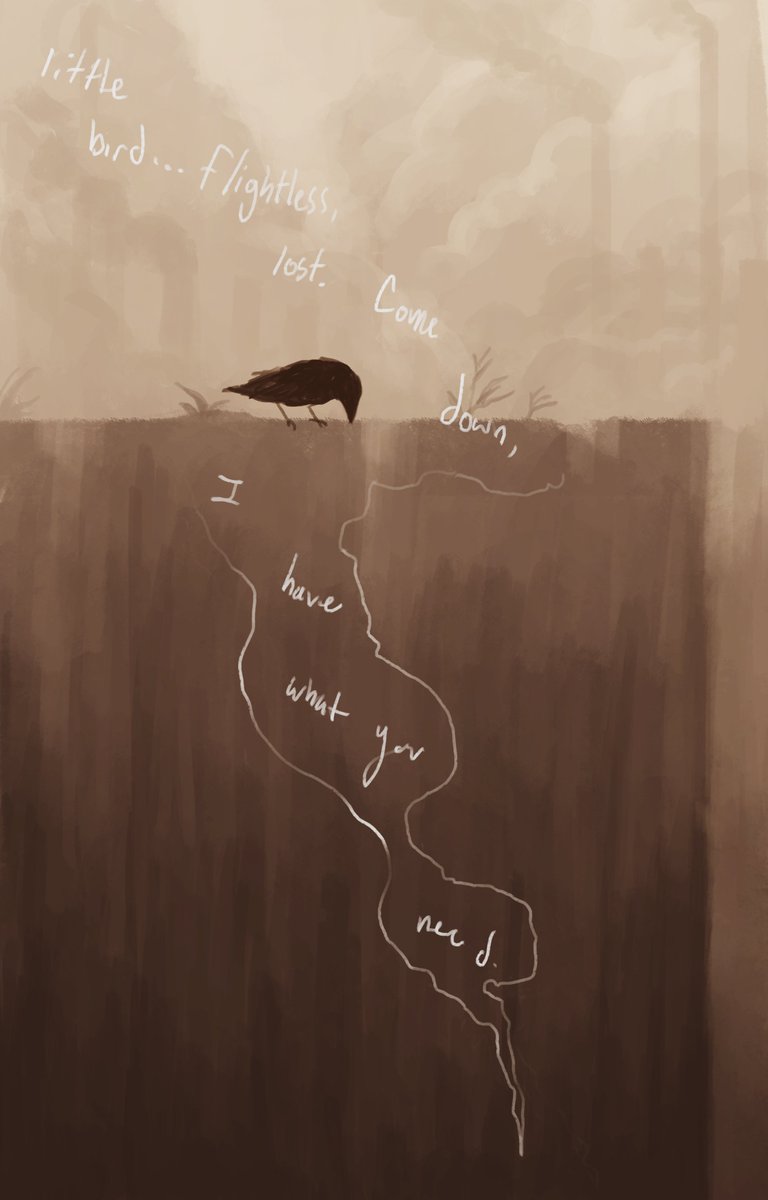 pothosrays's tweet image. crow 889