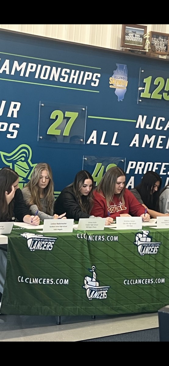 It’s official!! Go Lancers!! 💚💙