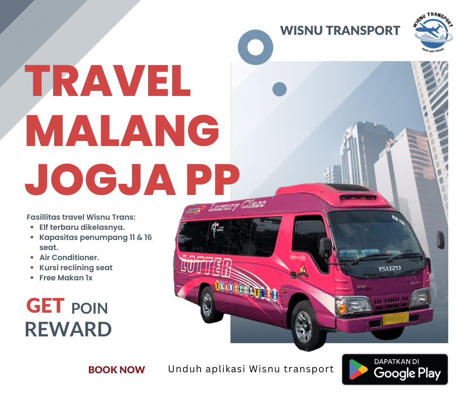 WisnuTransport's tweet photo. Travel Malang Jogja PP Tarif mulai 180rb/orang 1x jalan Book via aplikasi Wisnu Transport yang bisa diunduh di Play Store WA CS: 081 233 6920 65 #travel #agentravel #agenttravel #travelagent #travelmalang #agenttour #agentour #tourandtravelmalang https://t.co/MB0yoKAqXP https://t.co/LyCrgtbazj