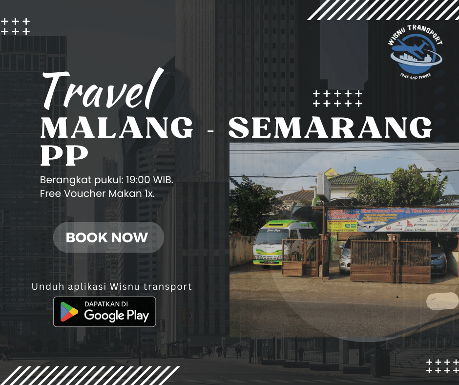 WisnuTransport's tweet photo. Travel Malang Semarang PP Tarif mulai 240rb/orang 1x jalan Book via aplikasi Wisnu Transport yang bisa diunduh di Play Store WA CS: 081 233 6920 65 #travel #agentravel #agenttravel #travelagent #travelmalang #agenttour #agentour #tourandtravelmalang https://t.co/Ta1FuhxtcE https://t.co/BNuu9s1Mz7