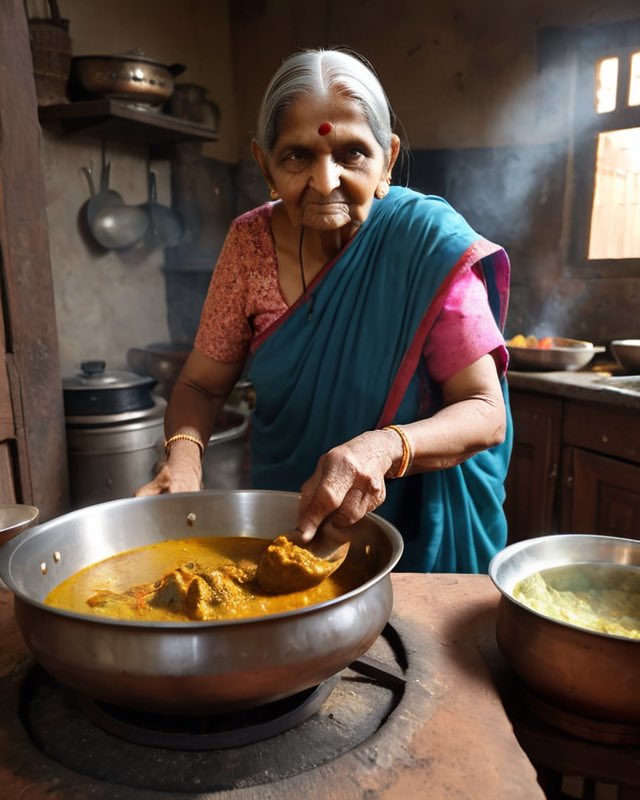 Patti’s curry 👵🏽🥘 #generativeart #generativeartist #HappyDeepavali 🪔💜
