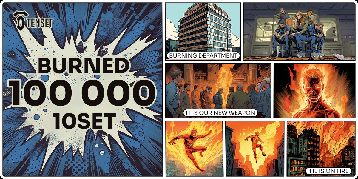 Redacted_TenseT's tweet photo. Swapback burn update 📢

Tenset has swapped back for 100,000 #10SET tokens on @PancakeSwap to reduce total supply ✅

The deflation is relentless! Over 46 MILLION tokens have been burned to date, 22% of initial total supply! 🔥

View burn TX 👉 https://t.co/9R8cXJN0x2 https://t.co/hjKBuO4Hg3