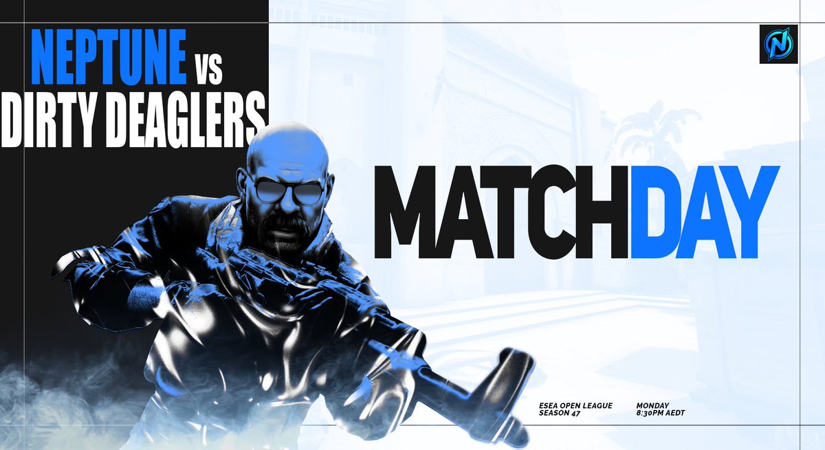 Neptune (@neptuneesc) on Twitter photo {#GAMEDAY}
<a href="/ESEA/">ESEA League</a> Open leagues is back and tonight we are facing off against #DirtyDeaglers. Good Luck! π€
β° 8:30PM AEDT
#NeptuneCSGO #NeptuneRises {#GAMEDAY}
<a href="/ESEA/">ESEA League</a> Open leagues is back and tonight we are facing off against #DirtyDeaglers. Good Luck! π€
β° 8:30PM AEDT
#NeptuneCSGO #NeptuneRises