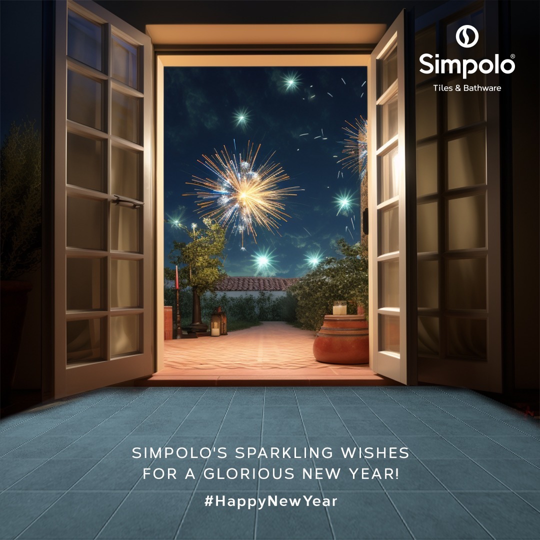 simpoloceramics's tweet photo. New Year greetings to all. Cheers to new beginnings!
#SimpoloTilesandBathware #SimpoloCollection #TilesCollection #TilesPattern #HomeDecor #FestiveSeason #Diwali #SaalMubarak #HappyNewYear https://t.co/1Xo28VwauX
