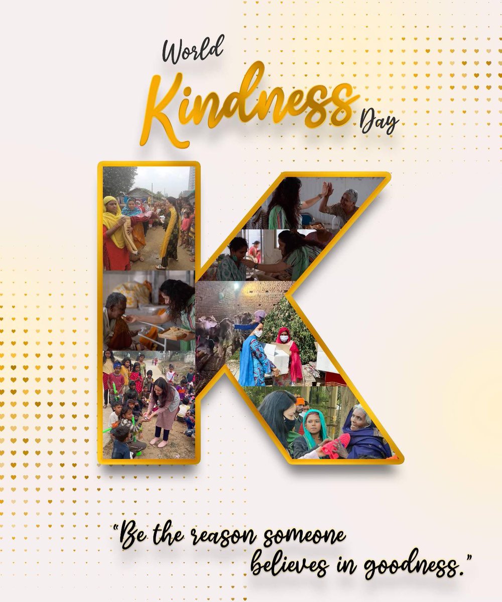 insan_honey's tweet photo. Kindness is not a switch we flip on and off; it's a lamp that should shine perpetually. On #WorldKindnessDay, let us all together illuminate the world with our permanent skill of empathy, reaching out to alleviate the pains that others endure.
#MondayMotivation https://t.co/lViCQxOi7g