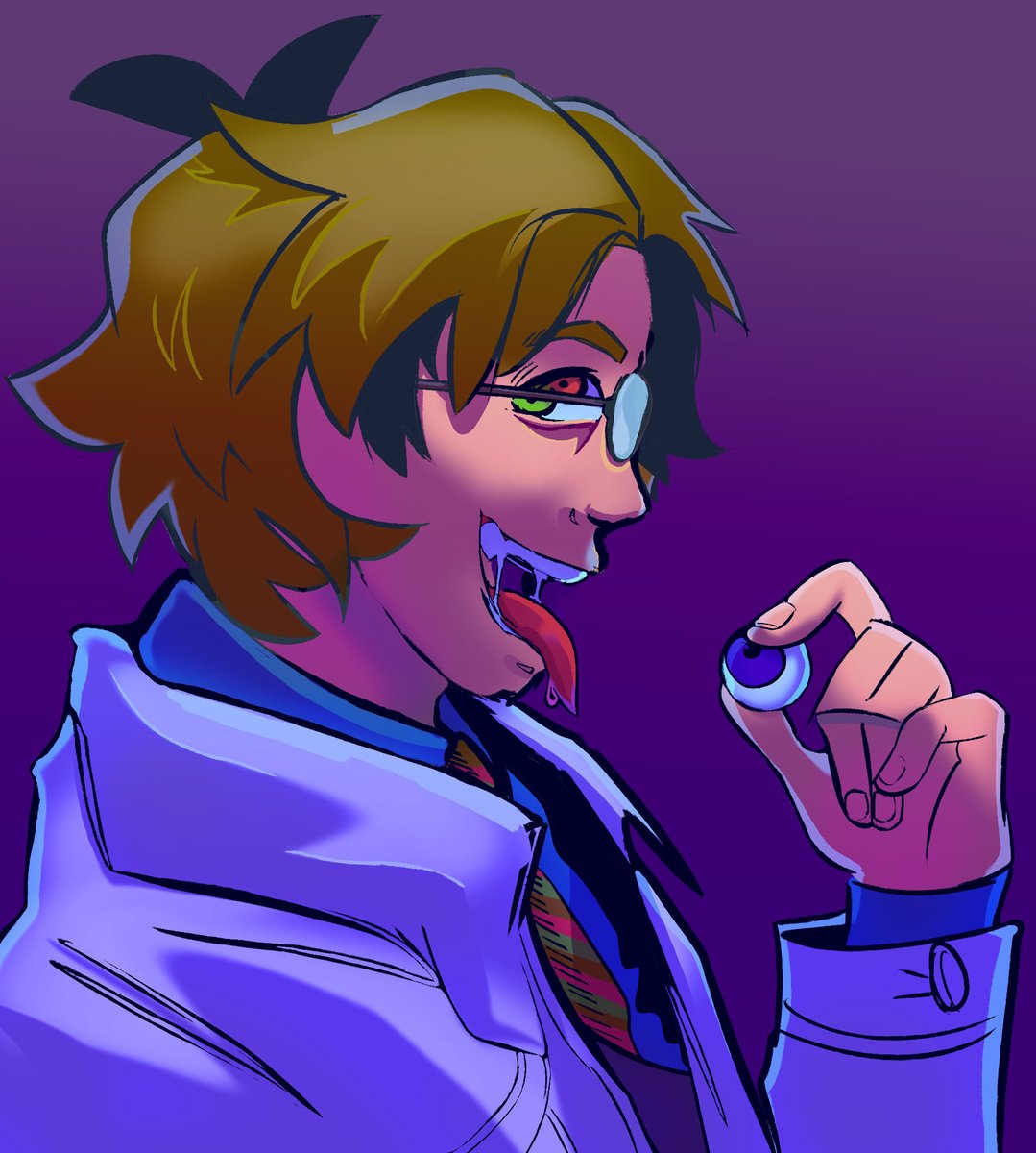 Florissaurus's tweet photo. He can fix me:333 (he is so much worse than I’ll ever be)
#angelsofdeathfanart #drdanny https://t.co/E8blAXtsM4