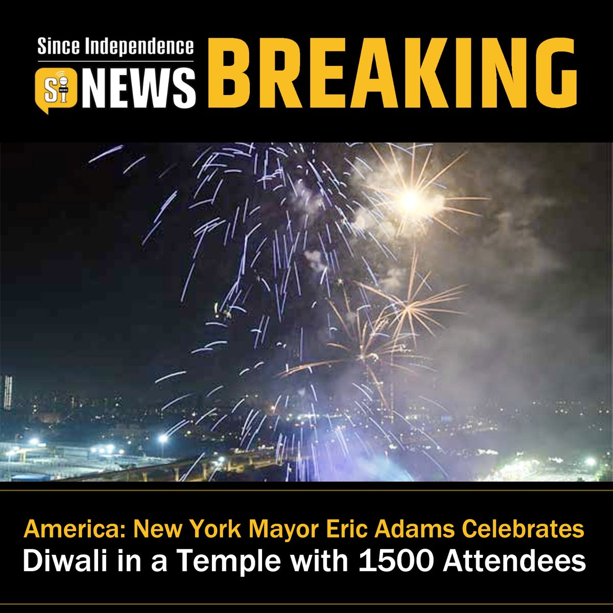 America: New York Mayor Eric Adams Celebrates Diwali in a Temple with 1500 Attendees | Since Independence News
#America #NewYorkMayor #EricAdams #CelebratesDiwali #Temple #PoliticsToday #BadiKhabar #SpecialReport #BreakingNews #SinceIndependence
