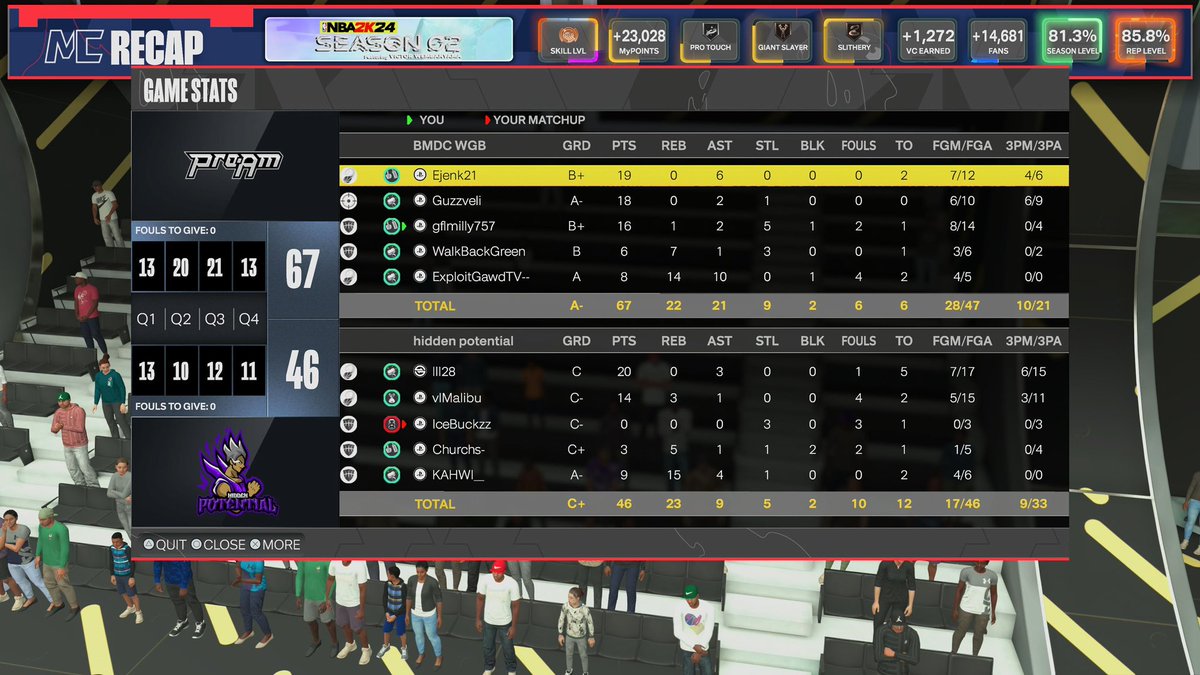BMDCGaming's tweet photo. GGs to Hidden Potential we advance to second round of @LeaguesTga 

PG-@ejenk21 
SG-@ChrisGuz__ 
Lock-@GFLMillz_12 
PF-@WalkBackGreen 
C-@ExploitGawdTv 

@iNetworkSports @youFamousEnough @WalkOnWarriors @GsTaR____ 

https://t.co/gNQs2c280d https://t.co/GCw0FmvVvh