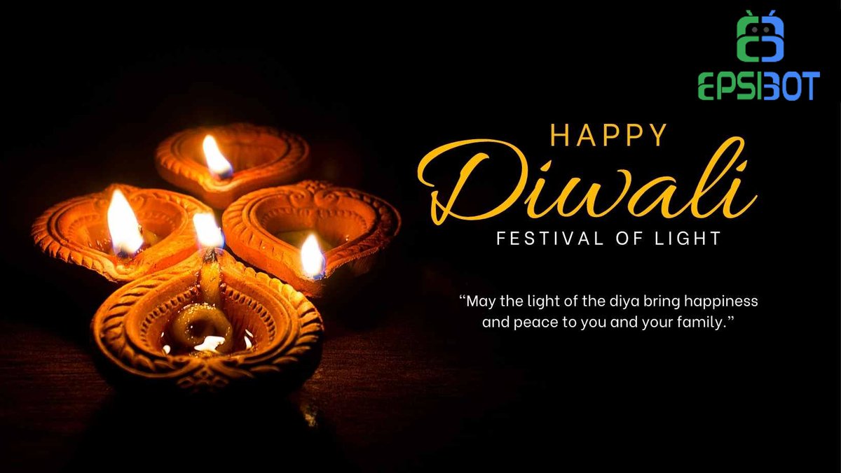 #HappyDiwali #EpsibotSolutions #Epsibot