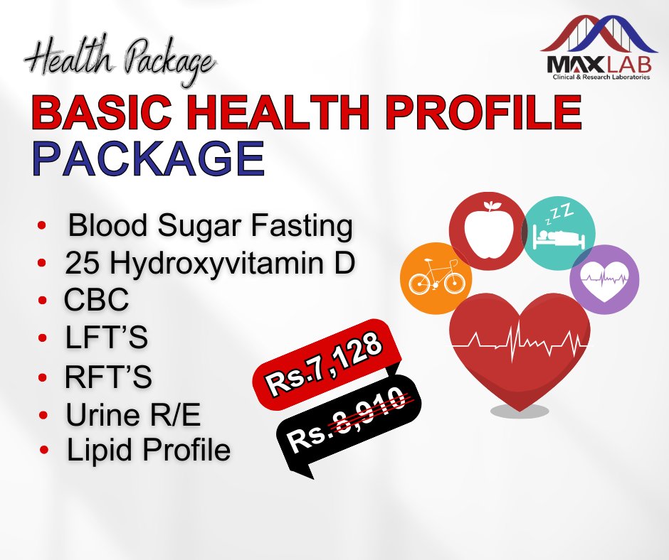 max_lab786's tweet image. ریگیولر ٹیسٹنگ اپنی صحت کا خیال رکھنے کے لیے بہت ضروری ہے ۔۔ اپنی صحت کے بارے جانیئے..میکس لیب آپ کو ٹیسٹ کروانے کے لیے سہولت مہیا کر رہا ہے۔۔گھر بیٹھے ٹیسٹ کروایں جس کے کوئی اضافی چارجز نہیں۔
ابھی مفت ہوم سیمپلنگ کی سہولت حاصل کرنے کے لیے رابطہ کریں۔
0304-2645555
#homesampling