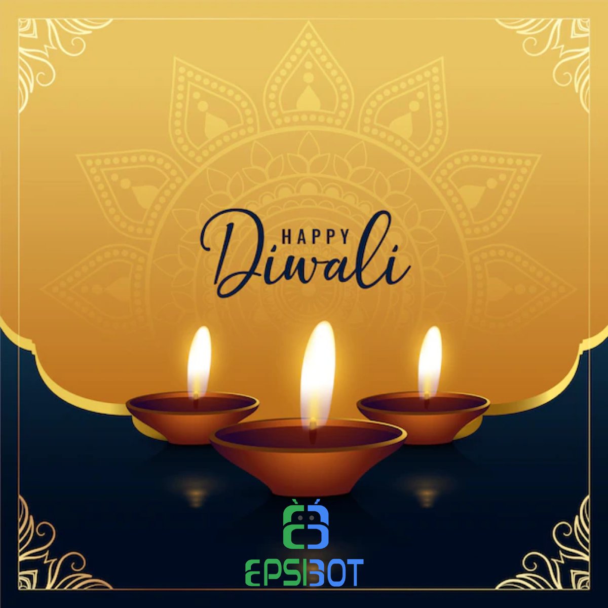 May the glow of diyas light up your path with happiness and prosperity. 
Wish a very Happy Diwali.!!

#epsibotSolutions #Epsibot #HappyDiwali