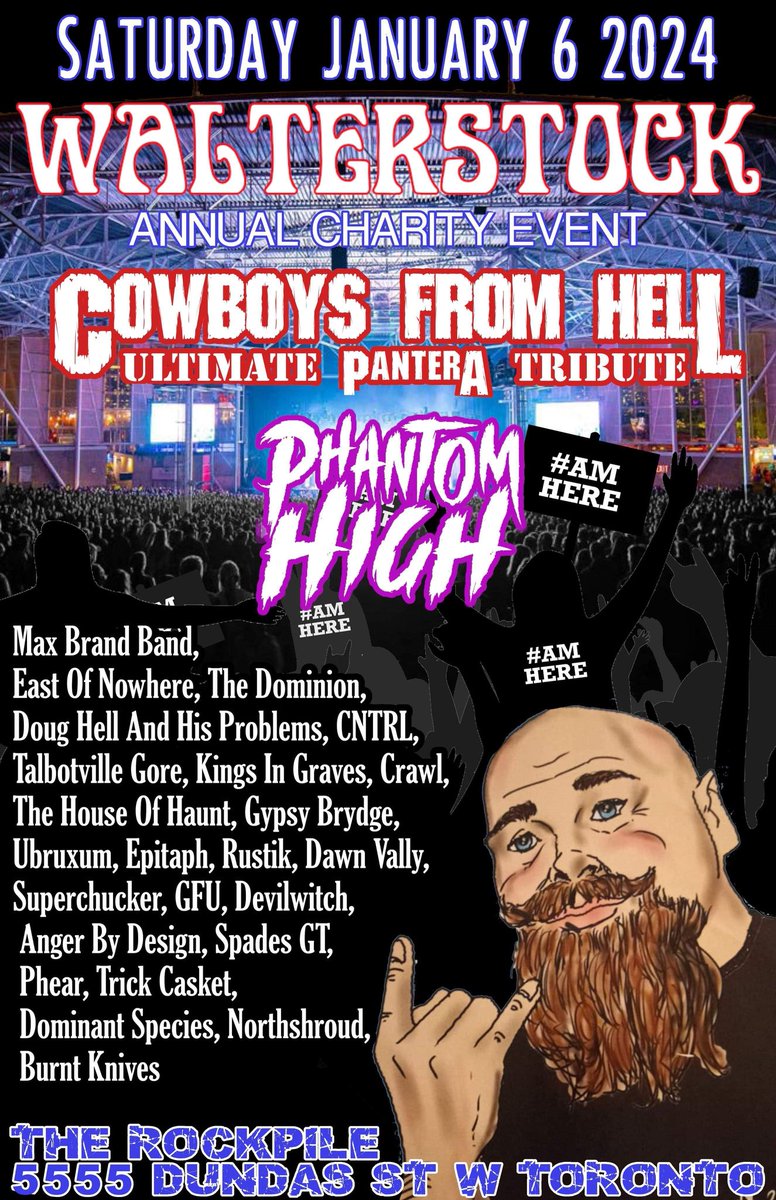 kingsingraves's tweet image. Next one up!  Walterstock 2024 @therockpile!  This is gonna be huge!  Get you tickets asap!  Cheers and see you all there!

#walterstock #amhere #kingsingraves #metal #torontometal #livemusic #walter #deathcore #festival #Toronto #ontariometal #letsgo