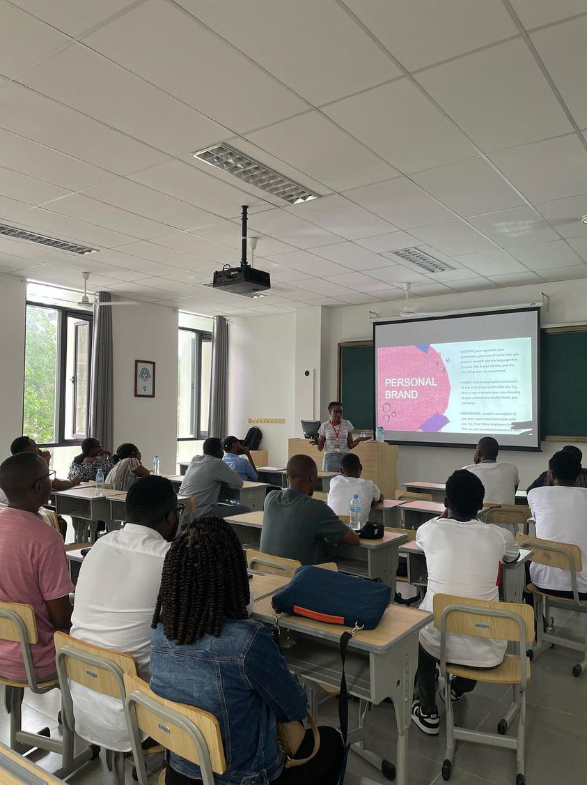 My first <a href="/GDGDarEsSalaam/">GDG Dar es Salaam</a> #DevFest2023 loved being here!