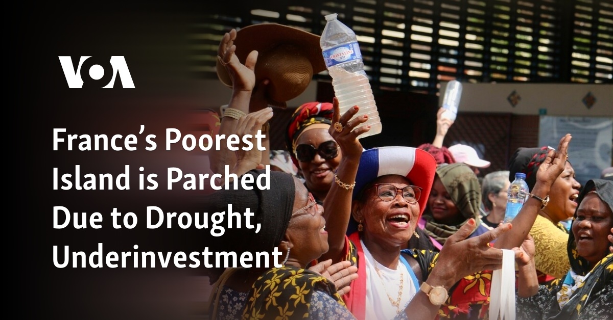 France’s Poorest Island is Parched Due to Drought, Underinvestment dlvr.it/Sylhyy