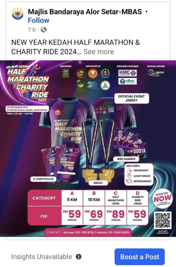 OliveHouse_MY's tweet image. Tqsm for supporting our program. 
[New Year Kedah Half Marathon and Charity Ride]. We promoting healthy lifestyle that good for your heart health. 

#KDAfc #KDA #Lotus #MBAS #Kedah #Malaysia #runner #ride #marathon #fun #NewYear #golden #healthy #OliveHouse