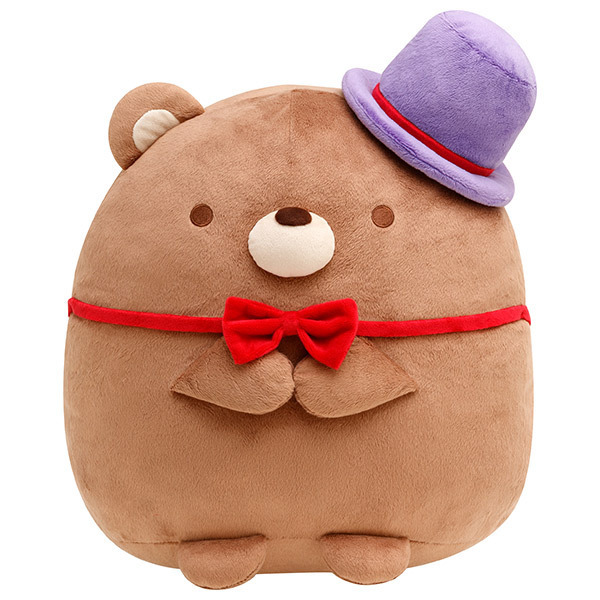 すみっコぐらし - サンエックス くま工場長ぬいぐるみ L すみっコぐらし - サンエックス くま工場長ぬいぐるみ Lの通販