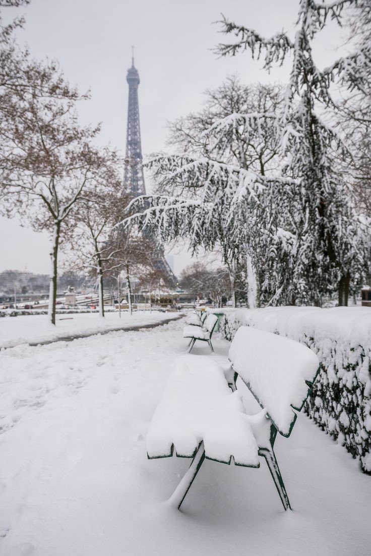 Winter in Paris.