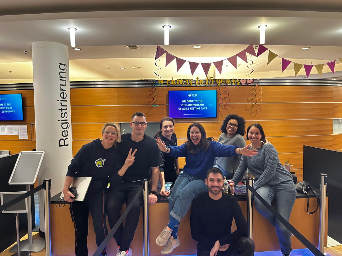 AgileTD's tweet image. The 15th edition of #AgileTD is kicking off today! The Dorint Hotel in Potsdam opens its doors to welcome global agile software testing and development professionals for four days of learning and enjoyment. 🚀🎉