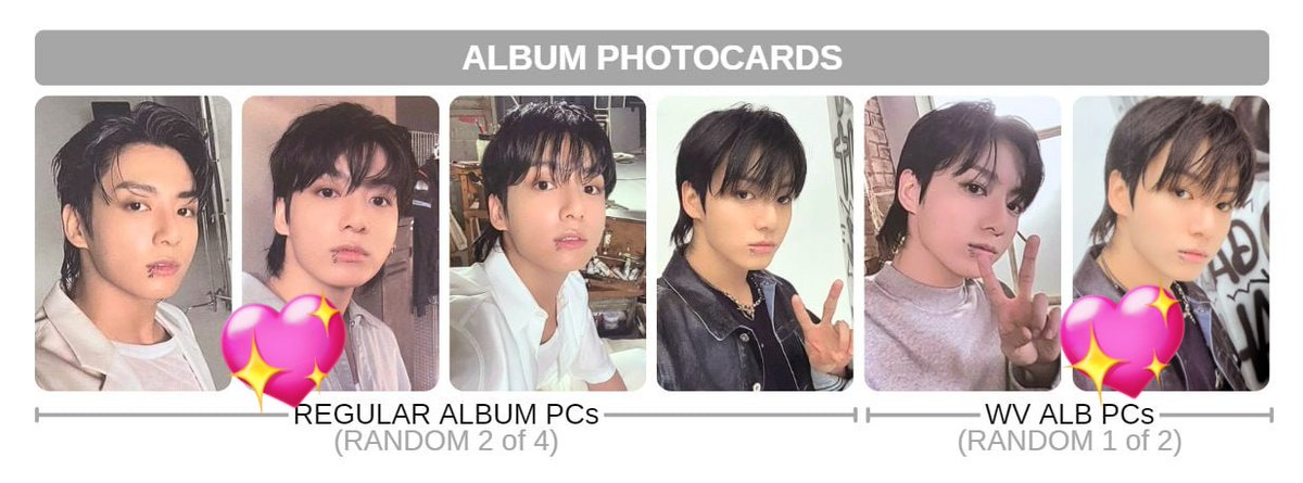 minebreadjinnie's tweet image. wtt lft ph only || willing to trade

💫 BTS Jungkook Golden Album PC 💫

have: any pc in the first pic
want: marked pc on the 2nd pic 💖

╰ 1:1 ratio
╰ fresh pull
╰ on hand

📍 Batangas Province

🏷️ bangtan sonyeondan jeon jk rpc random photocard regular reg