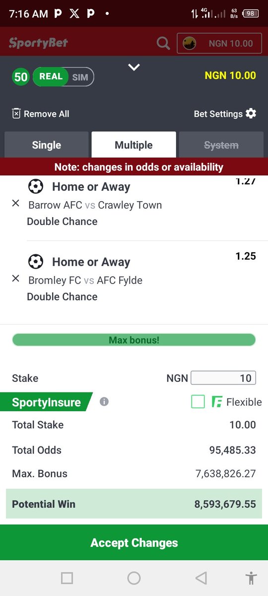 FayatiOlam52214's tweet image. Same game different odds