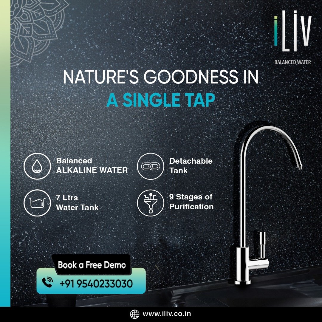 TREVI

Get Nature's Goodness and Healthy Lifestyle with a single tap. iLiv's Under-the-Counter Trevi System provides you Balanced, Alkaline Water.

Visit: iliv.co.in
Call: 9540233030

#iLiv #iLivbalance #Trevi #iLivWaterPurifiers #AlkalineWater 
#BalancedWater