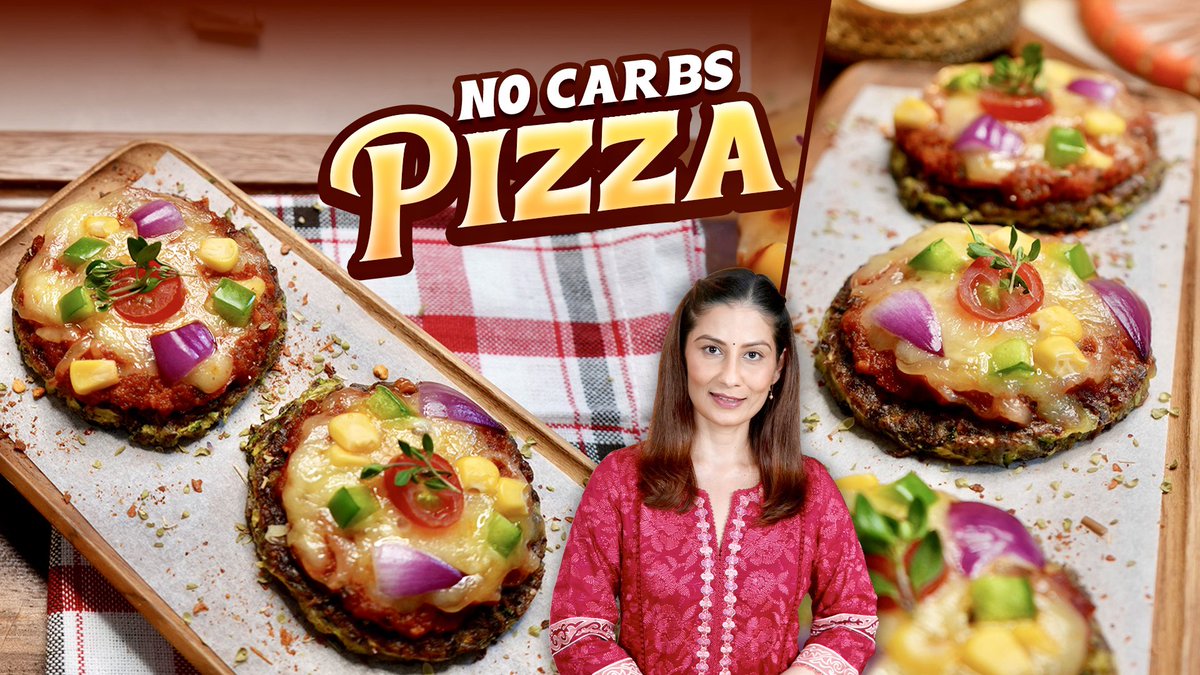 No Carbs Pizza | Healthiest Pizza in the World | पिज़्ज़ा रेसिपी | Bhai Dooj Special Pizza Recipe 
youtu.be/ZwV9eI6Q9Bs?si…
.
Love M #ChefMeghna #NoCarbsPizza #Diwali #BhaiDooj23