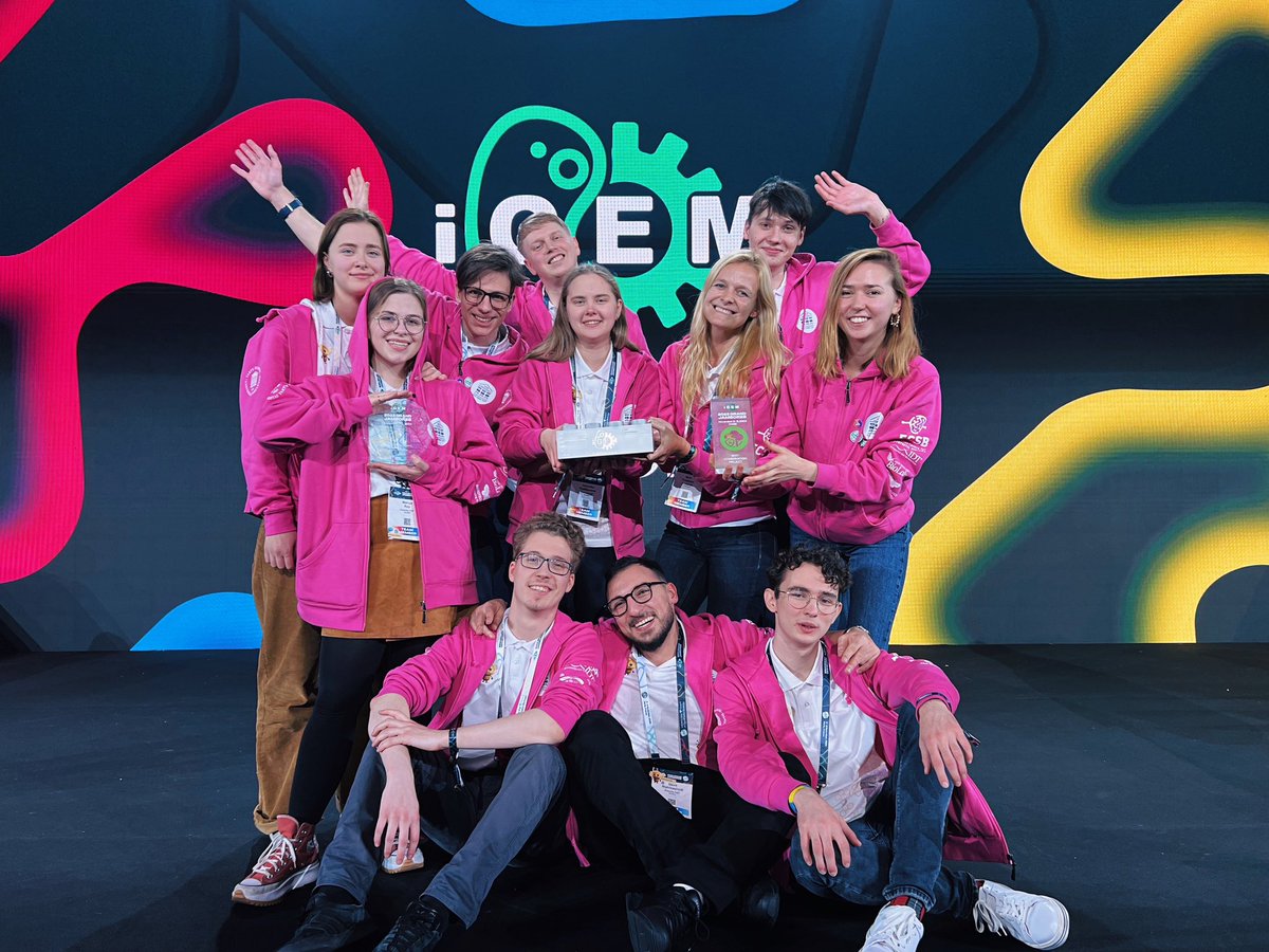 The Scheibye-Knudsen Lab (@scheibyeknudsen) on Twitter photo Huge congrats to <a href="/fridasplanet/">Frida Matiyevskaya</a> Frida Matiyevskaya from the lab for winning the <a href="/iGEM/">iGEM Headquarters</a> grand prize in the over graduate competition selected from >400 teams. Second winner from the MSK lab! Huge congrats to <a href="/fridasplanet/">Frida Matiyevskaya</a> Frida Matiyevskaya from the lab for winning the <a href="/iGEM/">iGEM Headquarters</a> grand prize in the over graduate competition selected from >400 teams. Second winner from the MSK lab!