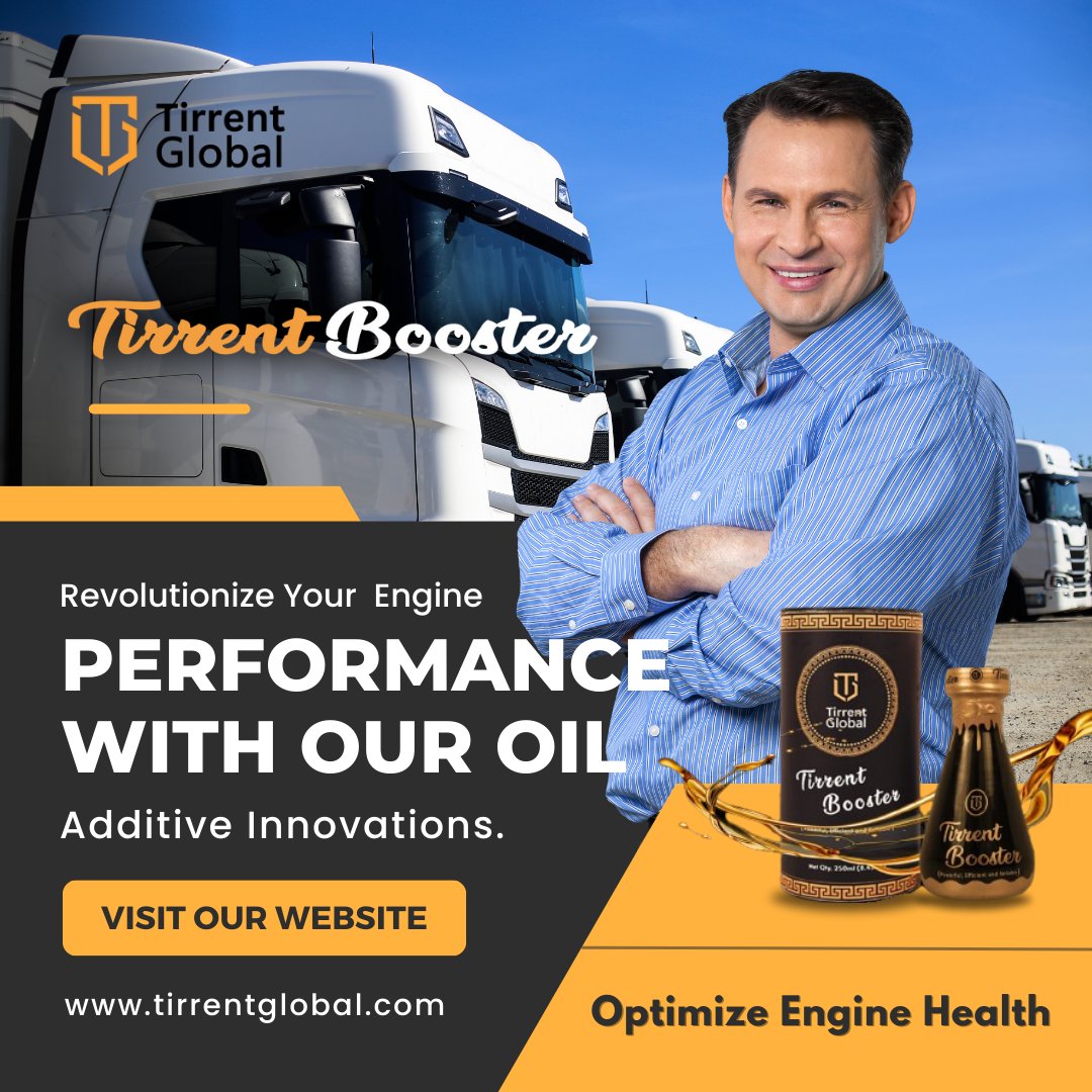 tirrentglobal's tweet image. Tirrent Global : Unleash the Power of Your Engine with our revolutionary oil additives.
website - tirrentglobal.com
#EngineOptimization #PerformanceBoost #AdditiveInnovations #EfficiencyMatters #OilRevolution #MaximizedPower #FuelEconomy #SmootherRides #PeakPerformance