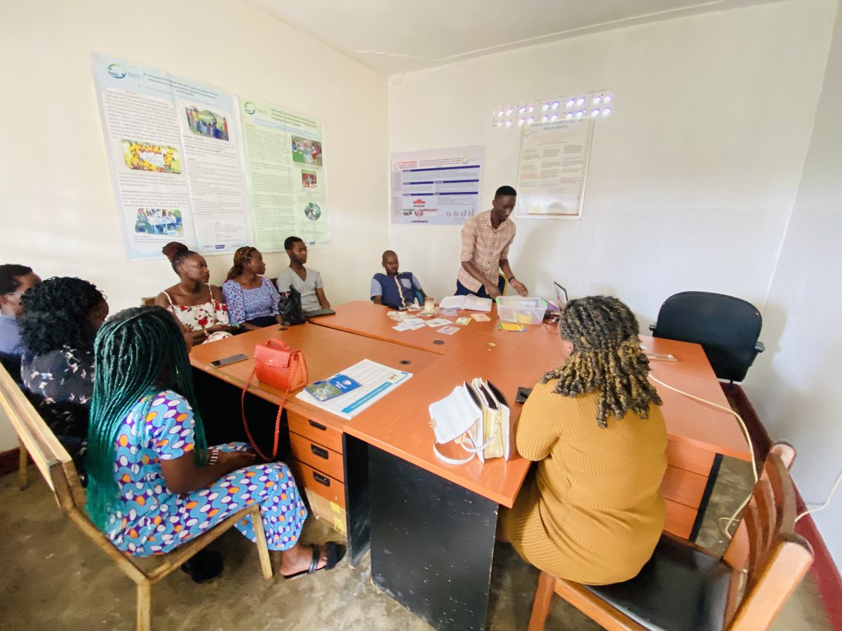 IUSYA_'s tweet photo. Today as we gear up for the royal wedding health camp, Our team through Youth Action Movement @RHUganda has conducted a planning meeting and training in the together we decide game which we shall use to disminate SRHR information to the community and young people.
@KingNadiopeIV https://t.co/6ymtGiIwmJ