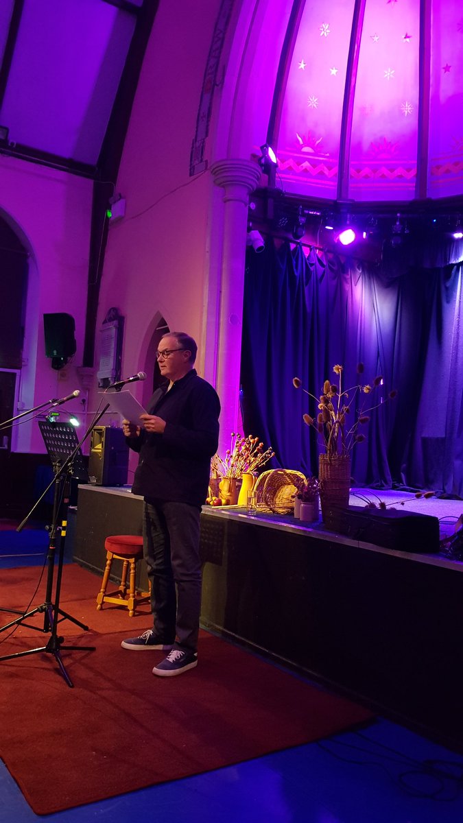 Fabulous #FreshFiction last night with original stories about Somerset. Here are the writers and Sharon Martin #SharonLazibyrd on the fiddle. Thanks @susan_howe_ @writingsett @huskissonangie #hilarysmith @paultoolan1 @charlotterevely and @wordpoppy