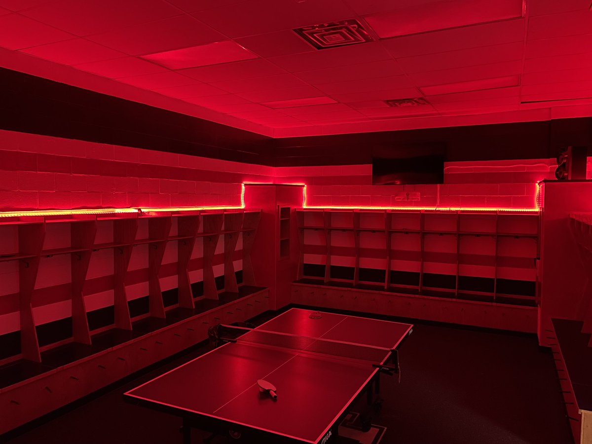 Today is the day! Time to fill this room with character, hard work, great memories, and fun times….. #TrekToTheX #HSHockey