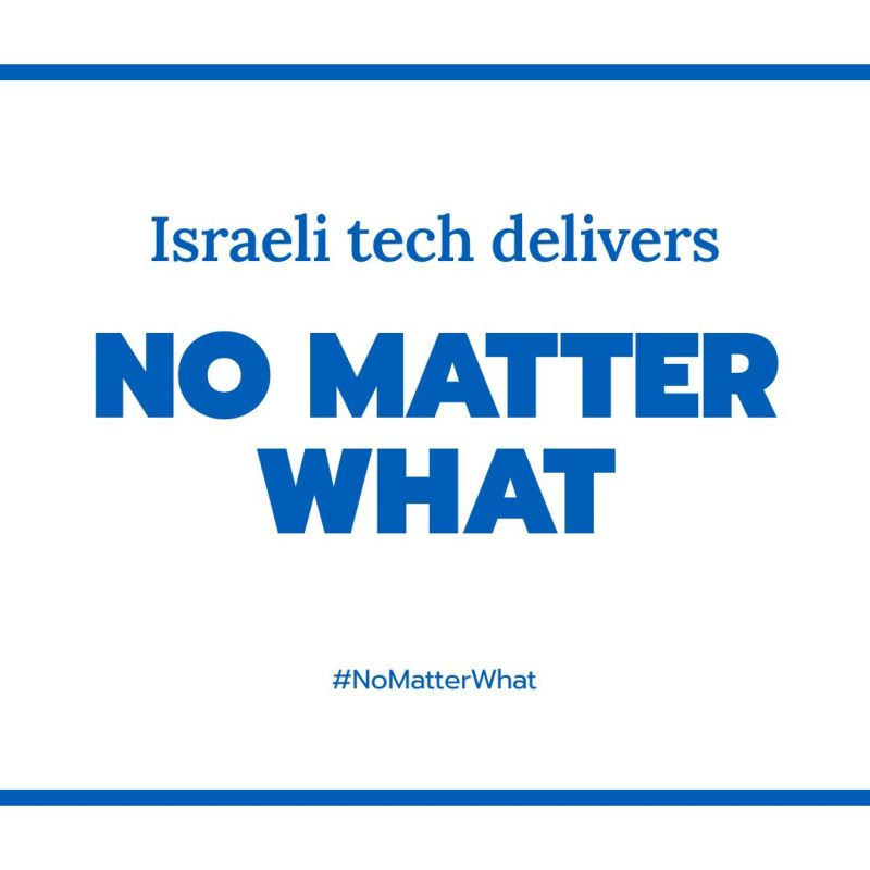gdibner's tweet photo. We put out a TS on a new Israeli company yesterday. We're leading the round. Solo.

Israeli tech is open for business, and we are open for business.

#nomatterwhat, 
#Israelitechdelivers https://t.co/yk23EJVHxi