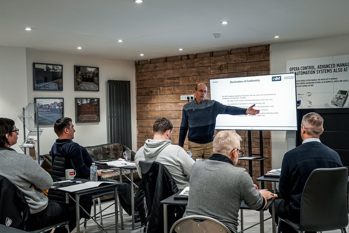 Two days of dhf Door &amp; Hardware Federation training last week conducted for the country gates team. Our commitment to safety never falters as we see this is as priority number one in keeping our installations and servicing team up to date on the regulations and compliance.