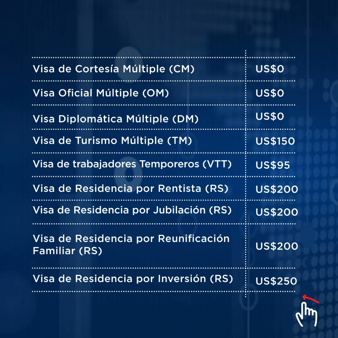 ConsuladoDomVEN's tweet photo. Te compartimos el nuevo tarifario de servicios en todos los Consulados y Secciones Consulares de República Dominicana en el exterior. Desliza para conocer los detalles. https://t.co/nvkLP7rlcC