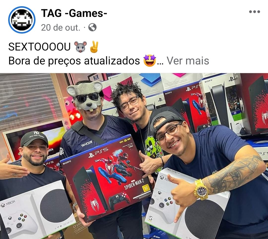 Pérolas Sonystas on X: Como assim a Tag Games, uma das lojas mais  confiáveis do Brasil, está vendendo Series S por menos de 2K? Kd o preço  sugerido de 3.599,00? Isso é