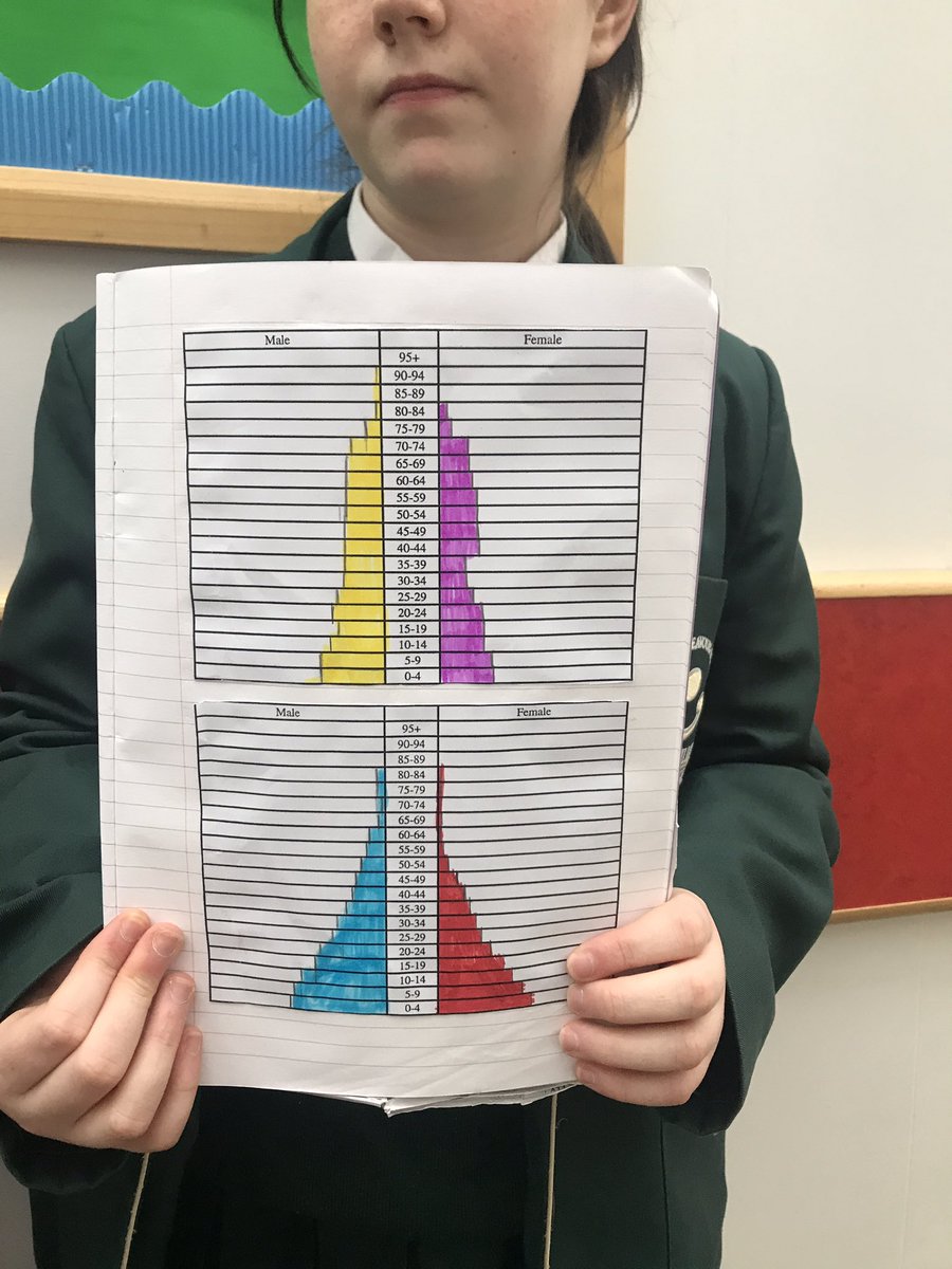 Stceciliasgeog's tweet image. Well done to these 9 Faith #geography pupils who successfully analysed population data to create impressive population pyramids. #NeatWork #PopulationPyramids #PresentationSkills @StCeciliasDerry