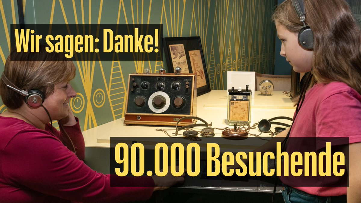 TECHNOSEUM's tweet photo. Die #Ausstellung #AufEmpfang! war gestern (12.11.) zum letzten Mal geöffnet.

Wir bedanken uns bei 90.000 Besucher*innen! 🥳

Ab Mai 2024 zeigen wir dann die Ausstellung "„#SpielMit! Bauen – Zocken – Knobeln“ mit Spielzeug von 1900 bis heute.

Info 👉 https://t.co/3HJKBpgg82 https://t.co/zjG8vKG77d
