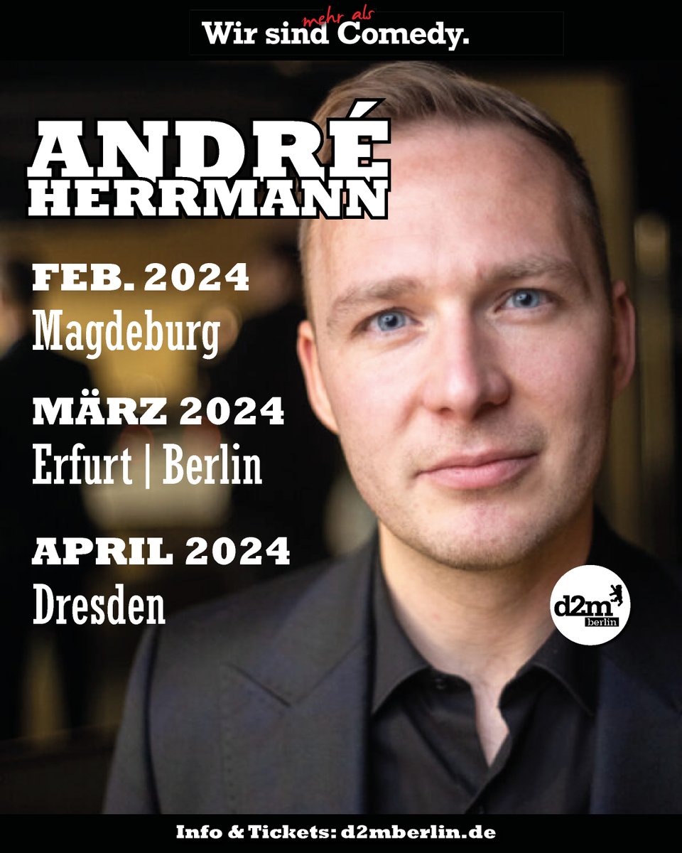 Als zweimaliger Gewinner der deutschsprachigen Poetry-Slam-Meisterschaften und Roaster de luxe, weiß er ganz genau, wie man peinliche Anekdoten und die Derbheit des Lebens unverblümt in Worte packt: d2mberlin.de/veranstaltung/…  #roastinpeace #comedy #show