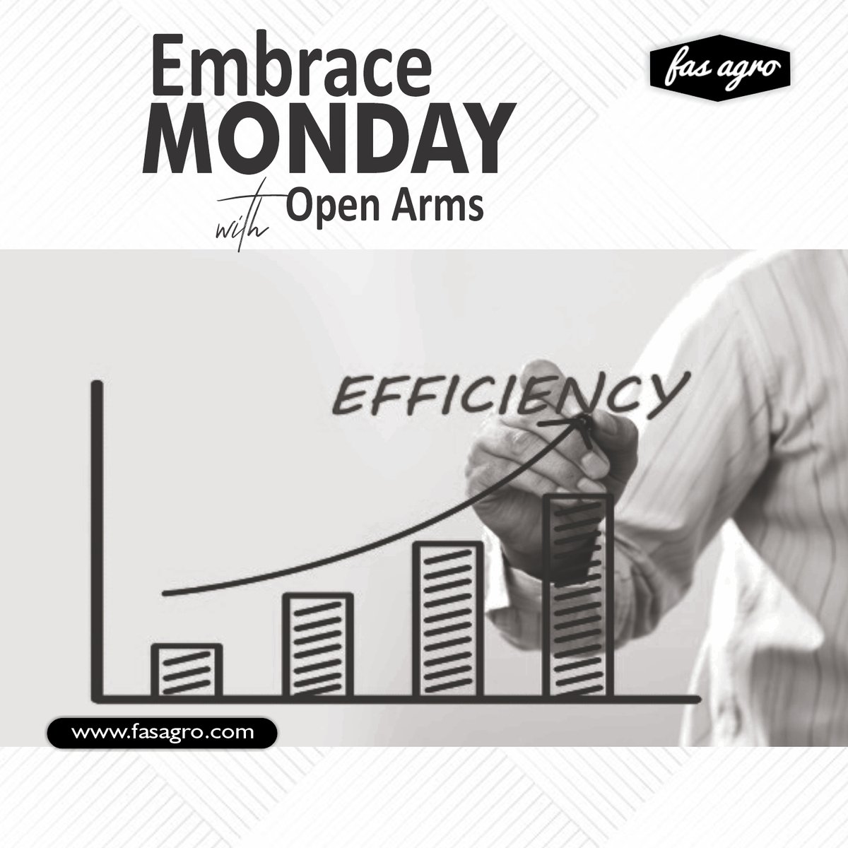Fasagro1989's tweet image. Embrace Monday with open arms and let Fas Agro's solutions turbocharge your daily operations. It's time to work more efficiently and smartly! 

#EfficiencyElevated #FasAgroSolutions