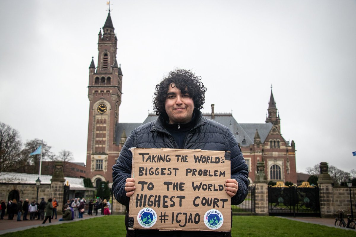 On 7 Dec 2023, Worlds Youth for Climate Justice @WY4CJ will be awarded the Youth Carnegie #PeacePrize for its dedicated efforts in fighting #climatechange by means of #internationallaw and for advocating #climatejustice.  @YPITheHague vredespaleis.nl/worlds-youth-f…