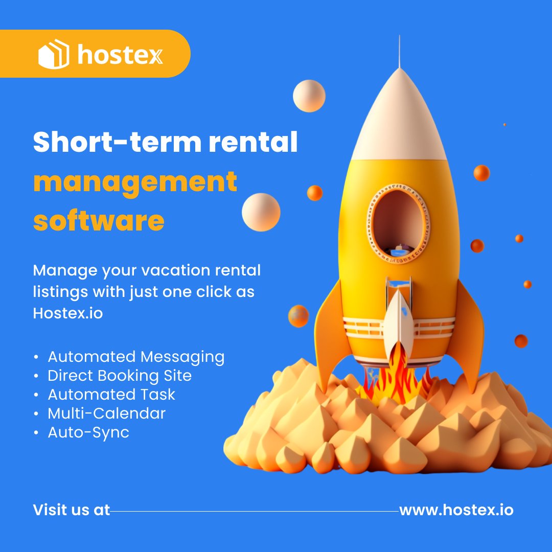 HostexApp's tweet image. Simplify. Elevate. Succeed. 🚀 Unlock the power of seamless vacation rental management with Hostex! 🏡✨Ready for streamlined success? Let&apos;s make it happen! 💼
#automatedmessaging #instantsync #unifiedinbox #shorttermrentals #airbnbhosting