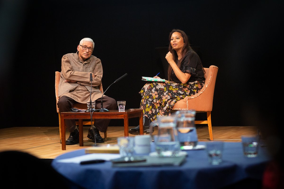 It was an honour to host & work w/ Rajmohan Gandhi, grandson of Mahatma Gandhi, & his wife Usha in October. We're grateful for the time & care they shared during their time in the UK. To find out more about Rajmohan visit our shop: iofc.org.uk/shop/ #gandhi #peacebuilding